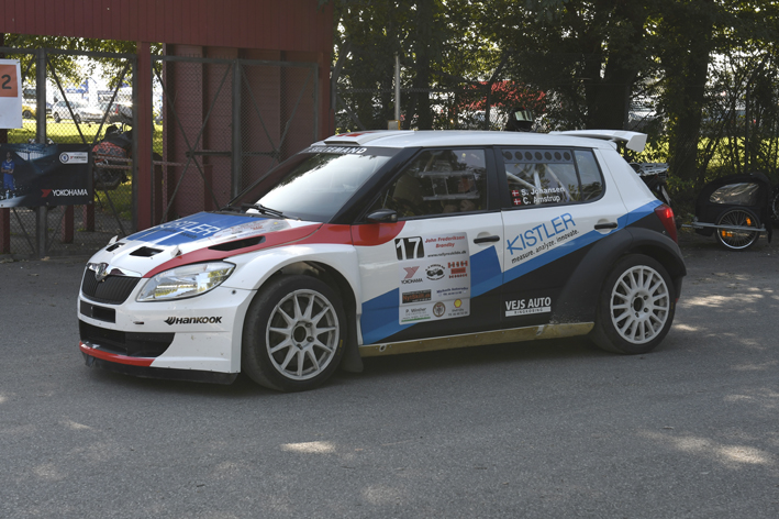 Uden en tyvstart på SS5 og et mindre kiks på SS8 kunne Steen Johansen og Claus Amstrup formentlig være sluttet to-tre placeringer bedre i Roskilde-rallyet.
(Foto: MD/specialpress@gmail.com)